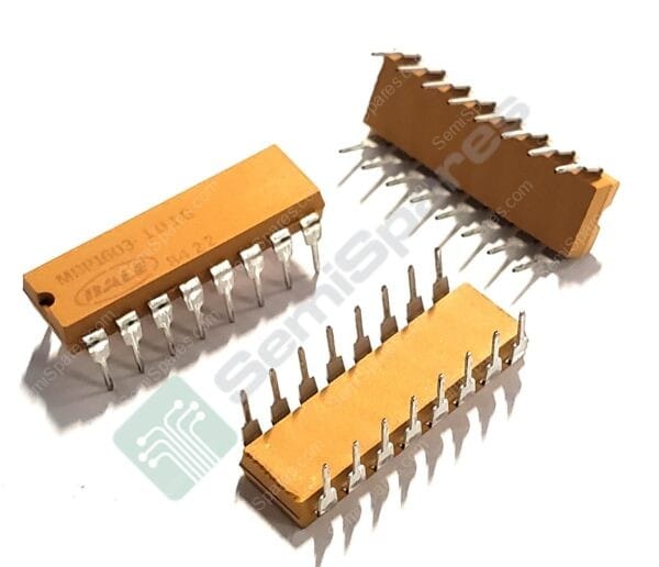 MDP1603-101G | RESISTOR NETWORK THICK FILM 100 OHM 2% 2.25 WATT ISOLATED 16-PIN DIP (17 ORANGE, 5 BLACK) - Image 3
