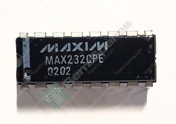 MAX232CPE | 2/2 TRANSRECEIVER FULL RS 232 16-PDIP 4.5V-5.5V THROUGH HOLE