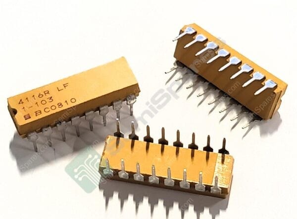 4116R-1-103LF | 10K OHM +- 2% 250MW POWER PER ELEMENT ISOLATED 8 RESISTOR NETWORK/ARRAY 16 DIP THROUGH HOLE - Image 3