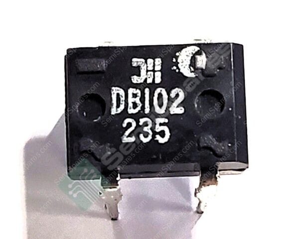 DB102 | BRIDGE RECTIFIER SINGLE PHASE STANDARD 100V THROUGH HOLE DB-M
