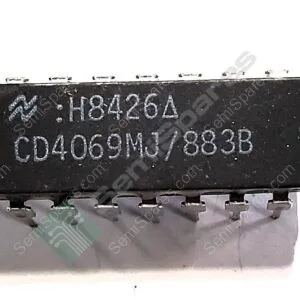 CD4069MJ/883B | IC LOGIC GATE HEX INVERTER 14 PIN CERAMIC