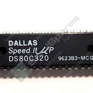 DS80C320-MCG | 8051 80C MICROCONTROLLER IC 8-BIT 25MHZ ROMLESS 40-PDIP POWER-FAIL RESET WDT 4.5V-5.5V