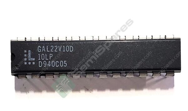 GAL22V10D-10LP | PROGRAMMABLE LOGIC DEVICE (PLD) IC 10 MACROCELLS 24-PDIP THROUGH HOLE