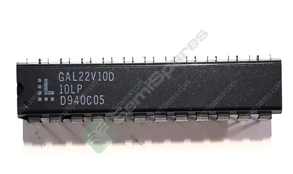 GAL22V10D-10LP | PROGRAMMABLE LOGIC DEVICE (PLD) IC 10 MACROCELLS 24-PDIP THROUGH HOLE