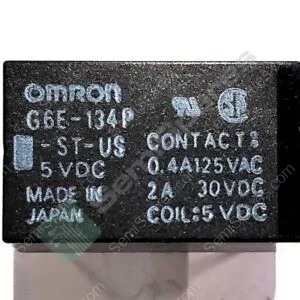 G6E-134P-ST-US DC5 | GENERAL PURPOSE RELAY SPDT (1 FORM C) THROUGH HOLE 5VDC NON LATCHING PC PIN SEALED FULLY