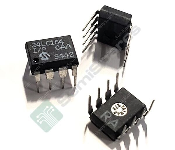 24LC164-I/P | 8K x 8 BIT MEMORY EEPROM IC LOW VOLTAGE POWER 2.5V-5.5V - Image 3