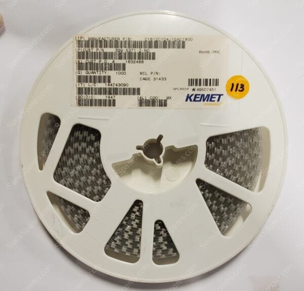 C1812C104J1GAC7800 | CAP CER 0.1UF 100V C0G/NP0 1812 - Image 4