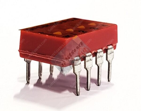 SDA04H0K | DIP SWITCH SPST 4 POSITION THROUGH HOLE SLIDE (STANDARD) ACTUATOR 25MA 24VDC FLUSHED RECESSED THROUGH HOLE PC PIN - Image 2