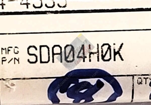SDA04H0K | DIP SWITCH SPST 4 POSITION THROUGH HOLE SLIDE (STANDARD) ACTUATOR 25MA 24VDC FLUSHED RECESSED THROUGH HOLE PC PIN - Image 4