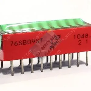 76SB09ST | DIP SWITCH SPST 9 POSITION THROUGH HOLE ROCKER ACTUATOR 150MA 30VDC RAISED THROUGH HOLE PC PIN TAPE SEAL