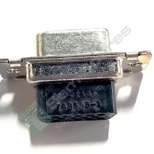 748565-1 | RECEPTACLE FOR FEMALE CONTACTS HOUSING D-SUB HIGH DENSITY CONNECTOR 15 POSITION FREE HANGING BLACK