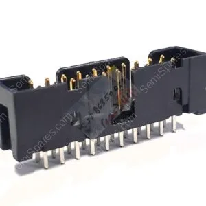 N2520-6002-RB | CONNECTOR HEADER THROUGH HOLE 20 POSITION 0.100" MALE PIN SHROUDED 4 WALL PUSH PULL SOLDER KEYING SLOT