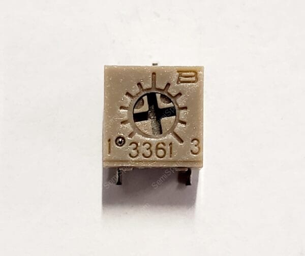 3361P-1-104G | TRIMMER 100K OHM 0.5W GW TOP ADJ GULL WING SURFAACE MOUNT