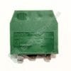 DR4/6P | DIN RAIL GROUND TERMINAL BLOCK 380V-450VDC GREEN AND YELLOW