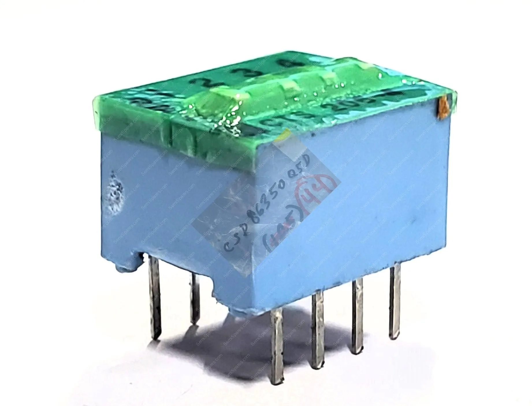 206-4ST | DIP SWITCH SPST 4 POSITION THROUGH HOLE SLIDE (STANDARD) ACTUATOR 50MA 24VDCRAISED THROUGH HOLE PC PIN - Image 2