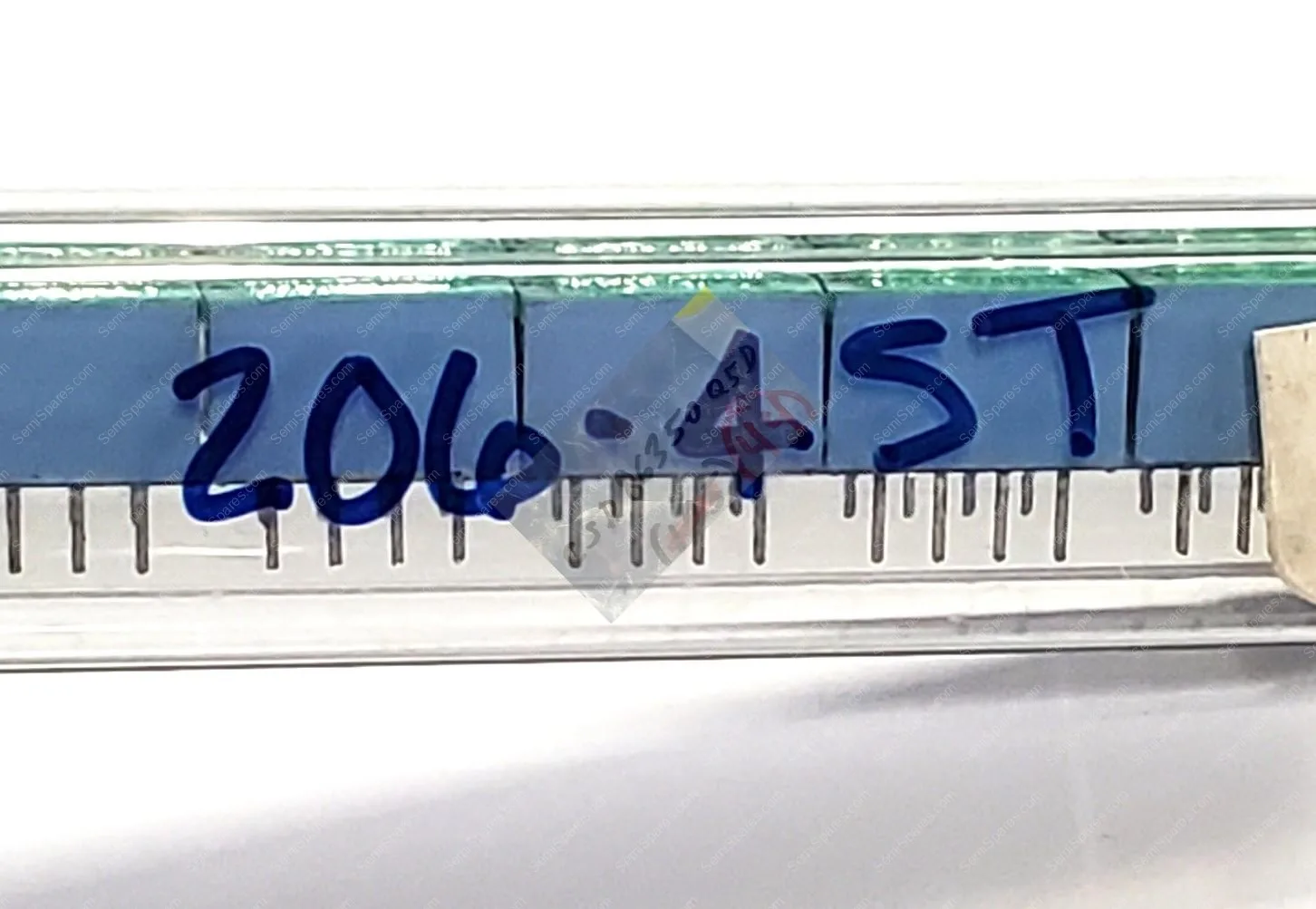 206-4ST | DIP SWITCH SPST 4 POSITION THROUGH HOLE SLIDE (STANDARD) ACTUATOR 50MA 24VDCRAISED THROUGH HOLE PC PIN - Image 4