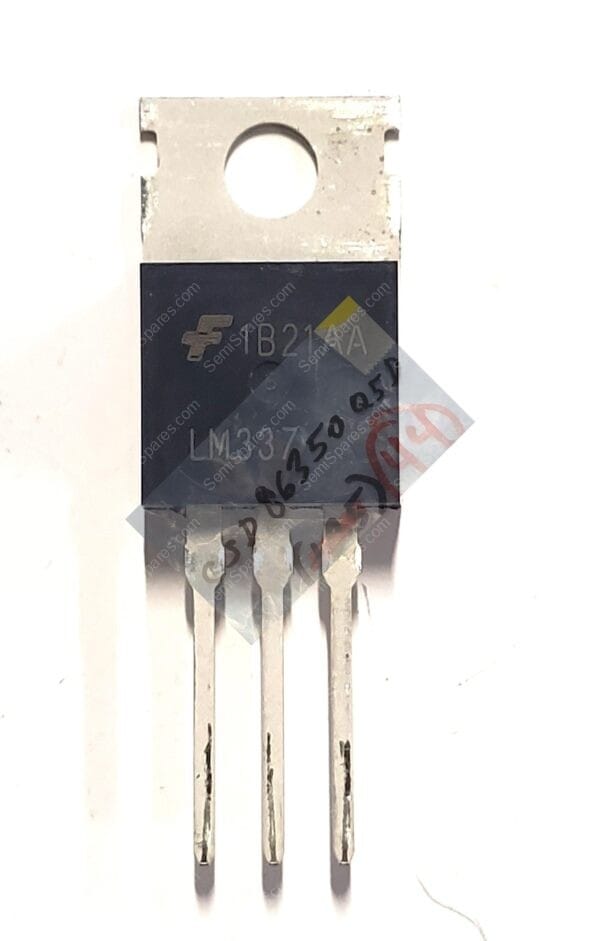 LM337T | LINEAR VOLTAGE REGULATOR IC NEGATIVE ADJUSTABLE 1 OUTPUT 1.5A TO-220-3 OVER TEMPATURE SHORT CIRCUIT THROUGH HOLE