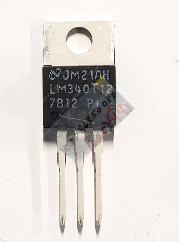LM340T-12 | LINEAR VOLTAGE REGULATOR IC POSITIVE FIXED 1 OUORPUR 1.5A TO-220-3 OVER TEMPATURE SHORT CIRCUIT THROUGH HOLE