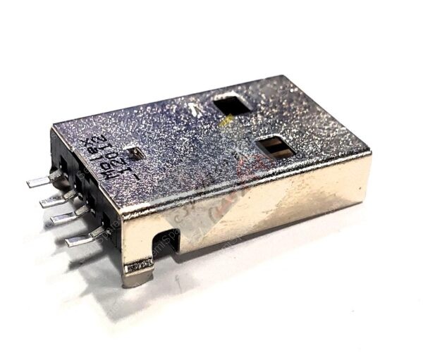 0480371000 | USB-A 2.0 PLUG CONNECTOR 4 POSITION SURFACE MOUNT RIGHT ANGLE THROUGH HOLE HORIZONTAL MOUNTING SOLDER SHIELDED
