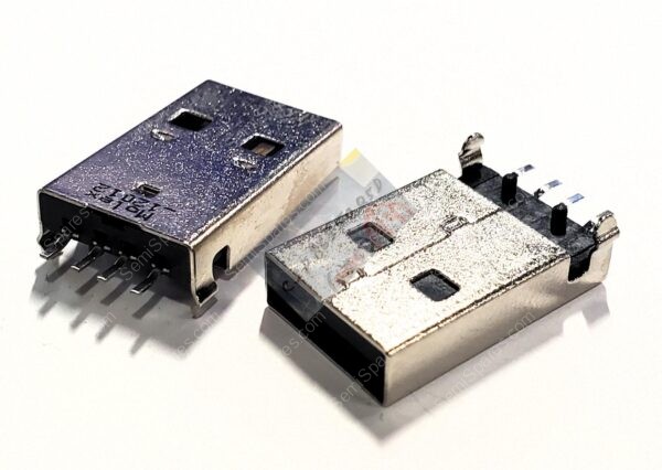 0480371000 | USB-A 2.0 PLUG CONNECTOR 4 POSITION SURFACE MOUNT RIGHT ANGLE THROUGH HOLE HORIZONTAL MOUNTING SOLDER SHIELDED - Image 3