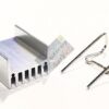 WV-T247-101E | HEAT SINK TO-247 ALUMINUM 1.0W BOARD LEVEL VERTICAL CLIP AND PC PIN RECTANGULAR OINS