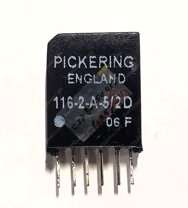 116-2-A-5/2D | SINGLE IN LINE REED RELAY 5V DPST-NO 116 SERIES THROUGH HOLE 375 OHM 500MA