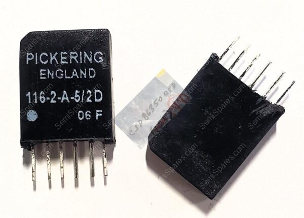 116-2-A-5/2D | SINGLE IN LINE REED RELAY 5V DPST-NO 116 SERIES THROUGH HOLE 375 OHM 500MA - Image 3