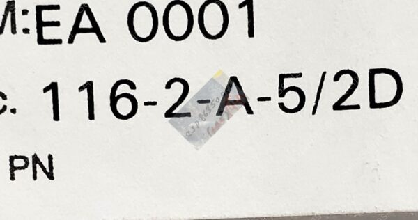 116-2-A-5/2D | SINGLE IN LINE REED RELAY 5V DPST-NO 116 SERIES THROUGH HOLE 375 OHM 500MA - Image 4