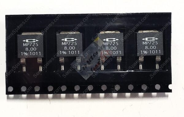 MP725-8.0-1% | THICK FILM RESISTORS SMD 8 OHM 1% 25W HIGH FREQUENCY PCB MOUNT