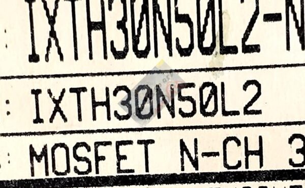 IXTH30N50L2 | N-CHANNEL 500V 30A (TC) 400W (TC) THROUGH HOLE TO247 (IXTH) - Image 4