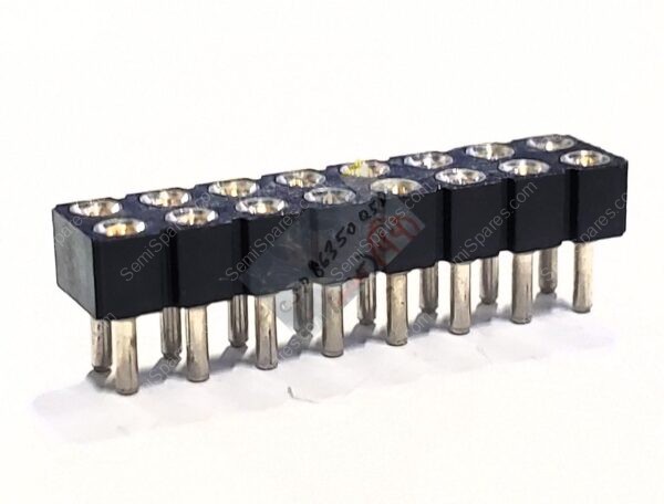 415-93-216-41-001000 | 16 POSITION RECEPTACLE CONNECTOR 0.100" THROUGH HOLE GOLD FEMALE SOCKET SOLDER PUSH PULL