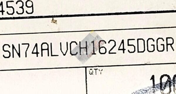 SN74ALVCH16245DGGR | TRANSCEIVER NON-INVERTING 2 ELEMENT 8 BIT PER ELEMENT 3-STATE OUTPUT 48-TSSOP 1.65V-3.6V SURFACE MOUNT - Image 4