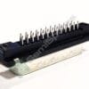 745968-8 | 25 POSITION D-SUB PLUG MALE PINS CONNECTOR THROUGH HOLE HOUSING SHELL SOLDER GROUNDING INDENTS
