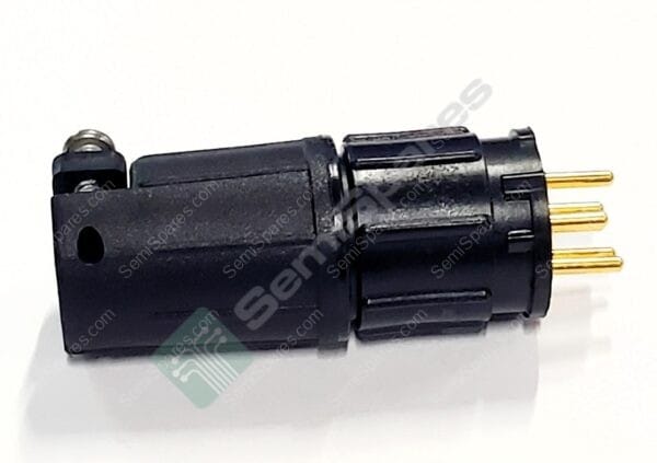 5380-6PG-521 | 6 POSITION CIRCULAR CONNECTOR RECEPTACLE MALE PINS CRIMP FREE HANGINNG BAYONET LOCK PLASTIC BACKSHELL CABLE CLAMP - Image 4