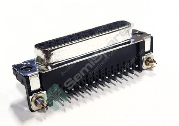 747846-3 | 25 POSITION D-SUB RECEPTACLE FEMALE SOCKETS CONNECTOR THROUGH HOLE RIGHT ANGLE SOLDER HOUSING SHELL 125V
