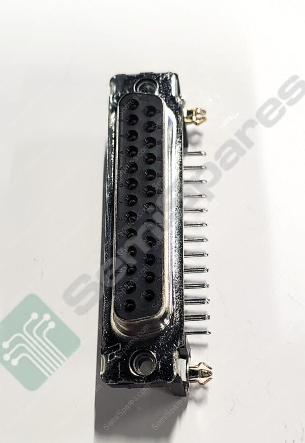 747846-3 | 25 POSITION D-SUB RECEPTACLE FEMALE SOCKETS CONNECTOR THROUGH HOLE RIGHT ANGLE SOLDER HOUSING SHELL 125V - Image 2