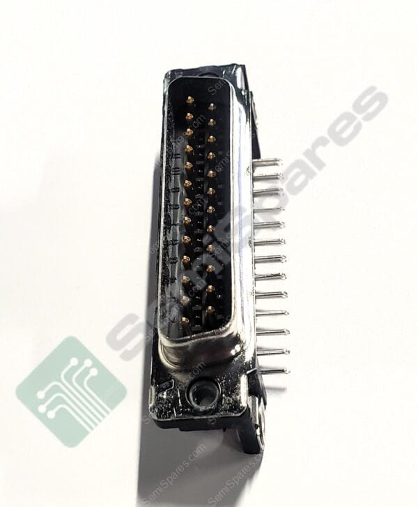 5747238-4 | 25 POSITION D-SUB PLUG MALE PINS CONNECTOR THROUGH HOLE RIGHT ANGLE HOUSING SHELL SOLDER 125V GROUNDING STRAP - Image 2