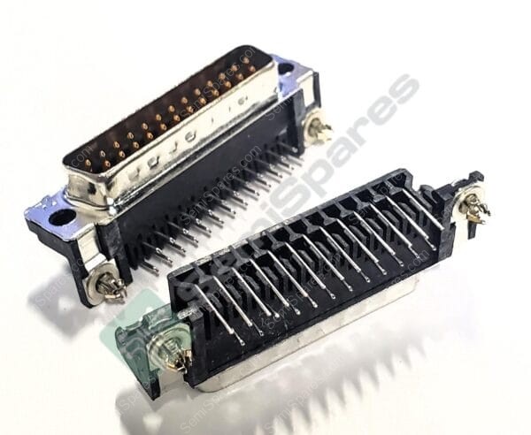 747842-2 | RIGHT ANGLE HOUSING SHELL UNTHREADED SOLDER BOARD LOCK GROUND STRAP 125V - Image 3