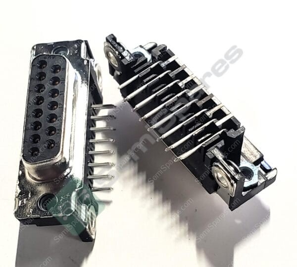 5745782-4 | THROUGH HOLE RIGHT ANGLE HOUSING SHELL 4-40 SOLDER GROUND STRAP 125V - Image 3