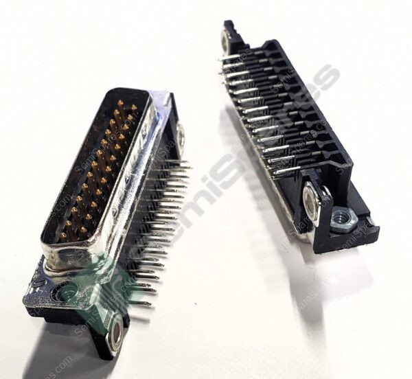 747238-4 | RIGHT ANGLE 3(BD-B) HOUSING SHELL 4/40 SOLDER 125V GROUND STRAP - Image 3