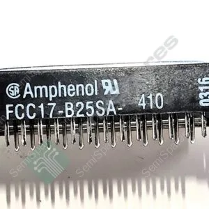 FCC17B25SA410 | 25 POSITION D-SUB RECEPTACLE FEMALE SOCKETS CONNECTOR THROUGH HOLE RIGHT ANGLE HOUSING SHELL 4-40 SOLDER 200V