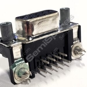5747844-6 | 9 POSITION D-SUB RECEPTACLE FEMALE SOCKETS CONNECTOR THROUGH HOLE RIGHT ANGLE MATING FEMALE SCREWLOCK 125V