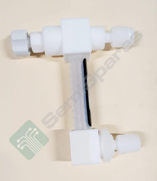 154-010 | PATHFINDER SERIES FLOW METER PANELMOUNT 1/4" CTF 90-1000ML/M 100 PSI MAX PRESSURE COARSE THREAD FLARE - Image 2