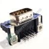 747250-4 | 9 POSITION D-SUB PLUG MALE PINS CONNECTOR THROUGH HOLE RIGHT ANGLE HOUSING SHELL 4-40 SOLDER 125V