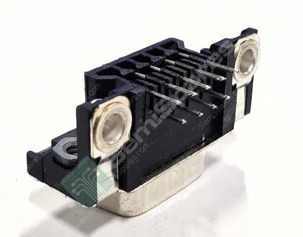 747250-4 | 9 POSITION D-SUB PLUG MALE PINS CONNECTOR THROUGH HOLE RIGHT ANGLE HOUSING SHELL 4-40 SOLDER 125V - Image 2