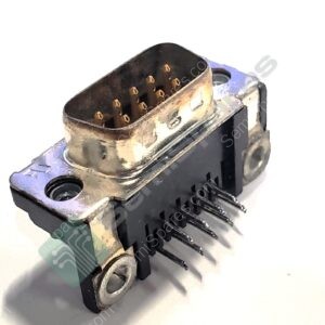 747250-3 | 9 POSITION D-SUB PLUG MALE PINS CONNECTOR THROUGH HOLE RIGHT ANGLE HOUSING SHELL 4-40 SOLDER 125V TIN PLATED