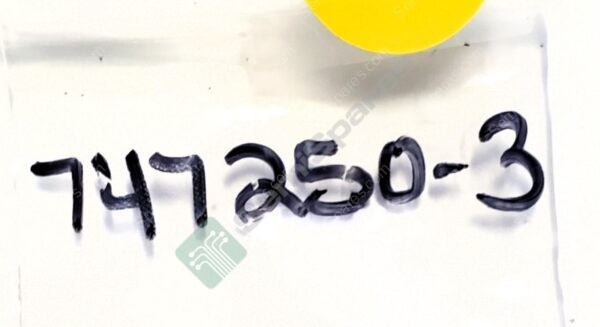 747250-3 | 9 POSITION D-SUB PLUG MALE PINS CONNECTOR THROUGH HOLE RIGHT ANGLE HOUSING SHELL 4-40 SOLDER 125V TIN PLATED - Image 4