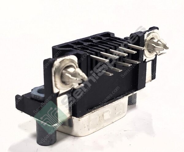 5747840-6 | 9 POSITION D-SUB PLUG MALE OINS CONNECTOR THROUGH HOLE RIGHT ANGLE MATING SIDE FEMALE SCREWLOCK 125V - Image 2