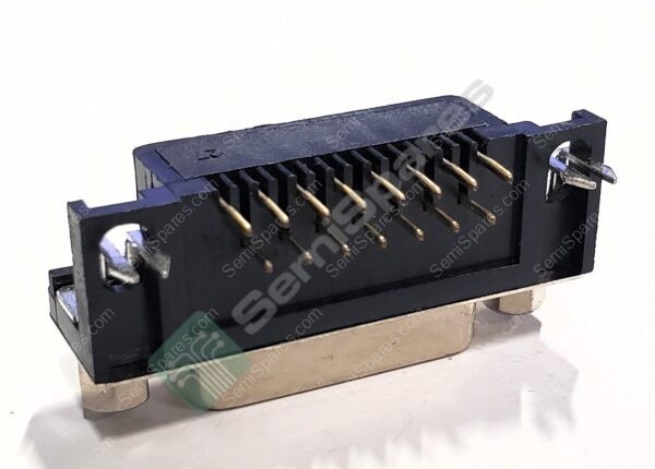 152-3415 | 15 POSITION D-SUB STANDARD CONNECTOR FEMALE SOCKET SOLDER PIN RIGHT ANGLE THROUGH HOLE RECEPTACLE GOLD - Image 2