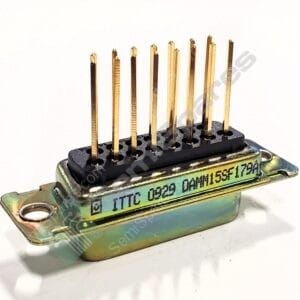 DAMM15SF179A | PANEL MOUNT THROUGH HOLE HOUSING SHELL UNTHREADED WIRE WRAP GOLD 7.5A